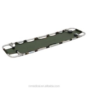 China Folding Hospital Patient Stretcher 159kg Capacity And CE Certificate wholesale