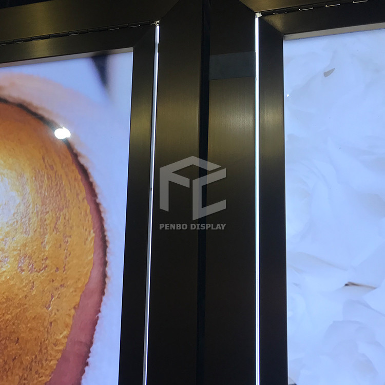 10mm Tempered Glass Skincare Display Shelves For Cosmetic Shop ODM