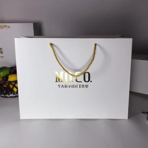 China Ribbon Handle Apparel Paper Bag wholesale