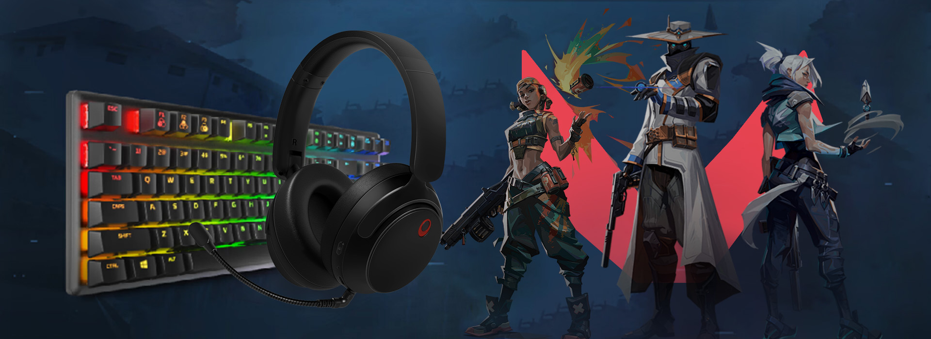 40mm Driver Wireless 2.4 Ghz Gaming Headphones RGB Audifonos Headset For PS4 PS5 PC