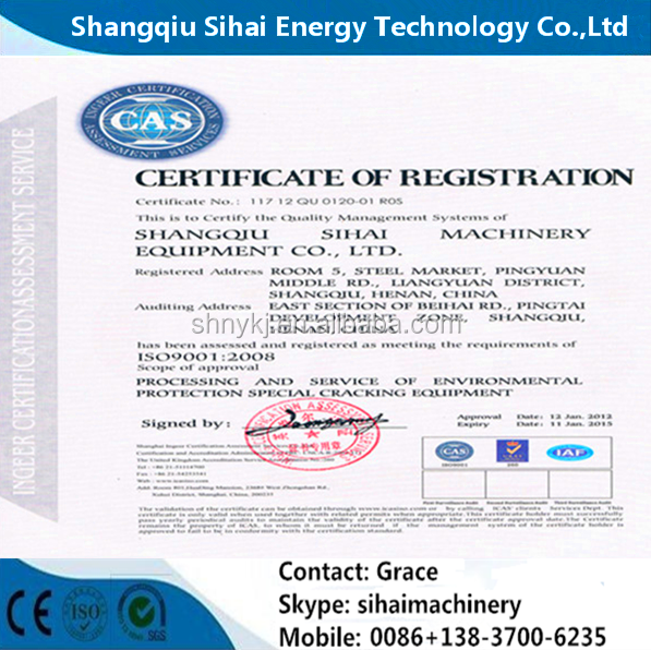 Direct Heating Output Capacity 15 Tons Waste Tire Pyrolysis Plant for Tire Recycling