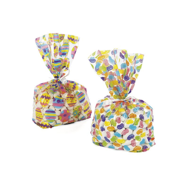 Wholesale Easter Bunny Mini Rabbit Ear Cookie Candy Packaging Treat Bags