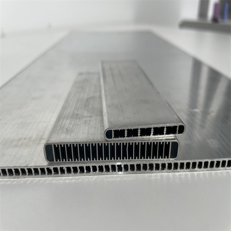 Automobile Condenser Aluminum Extruded Tube Microchannel For Oil Cooler