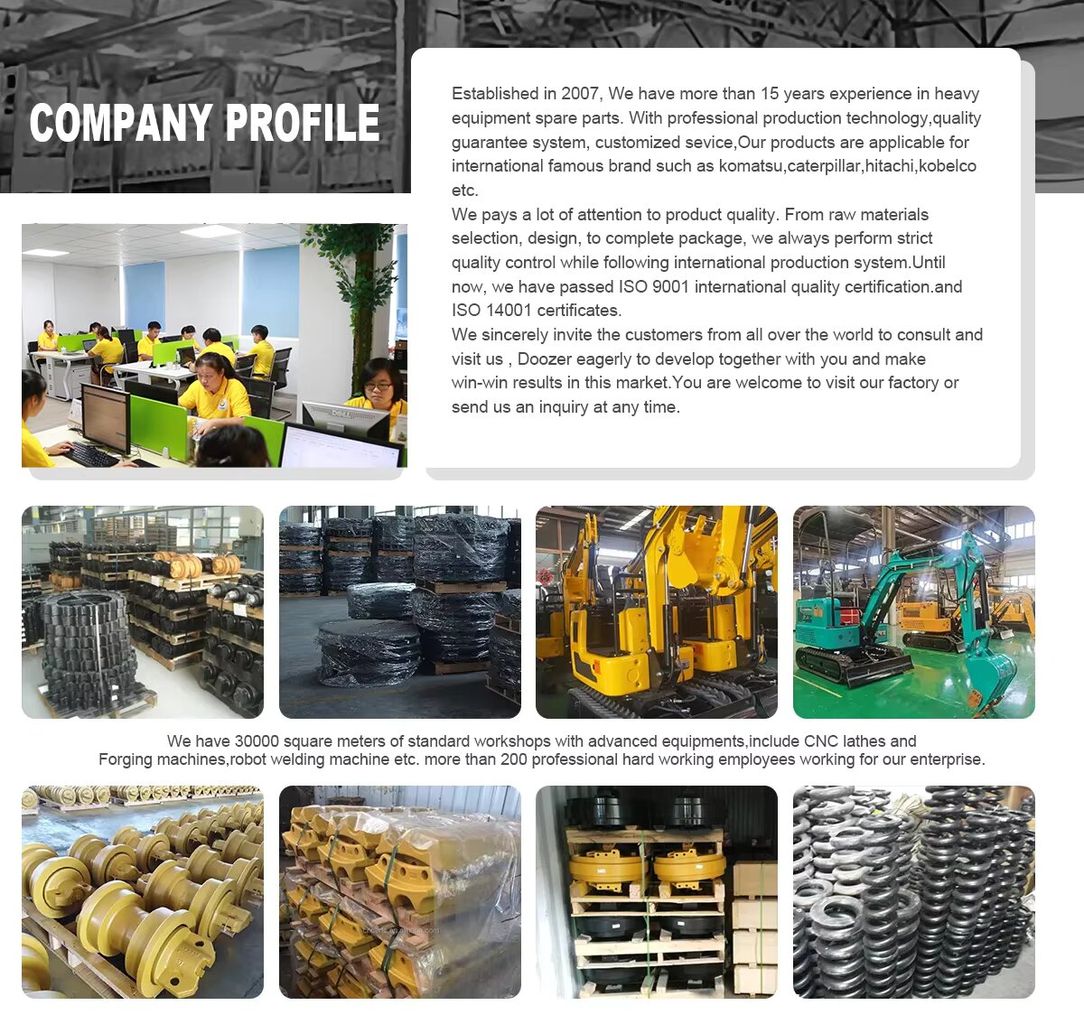 Standard Excavator Bucket Teeth for Construction Machinery Parts