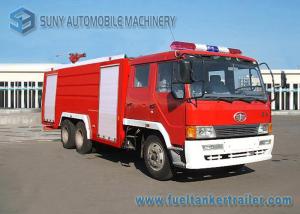 China 6X4 12000L Water Fire Fighting Trucks 360hp FAW Chassis Double Row Cabin wholesale