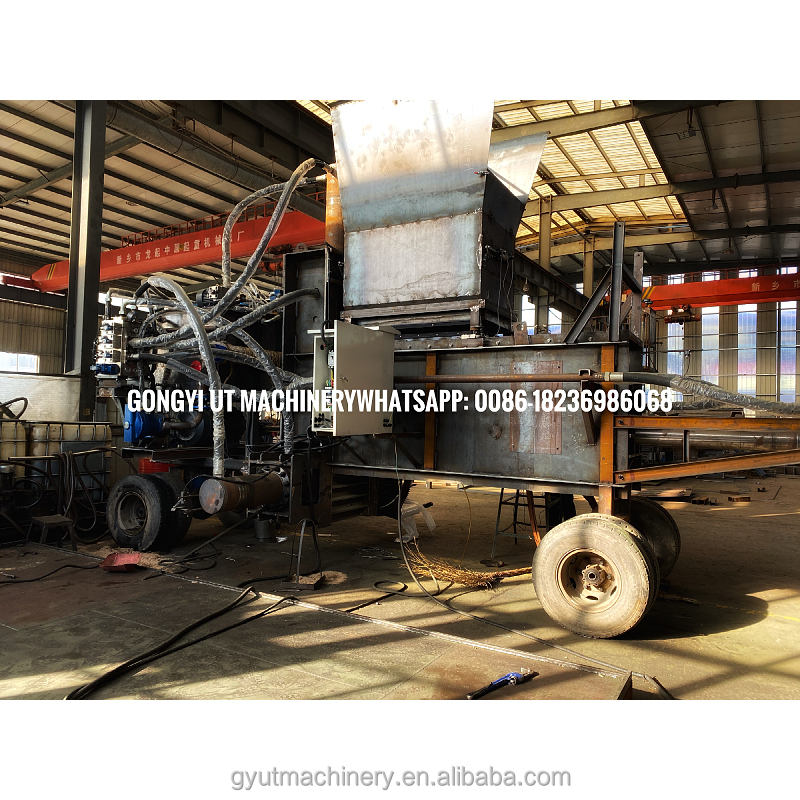 Combined Silage Baler Wrapper Machine for Hydraulic Straw Alfalfa Cotton Seeds Packing Bagging