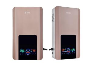 China Automatic Wall Mounted Electric Boiler , Electromagnetic 12kw Electric Combi Boiler wholesale