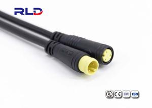 China 2Pin 3Pin 4Pin Electric Bike Waterproof Plug Connector Male Female Connector wholesale