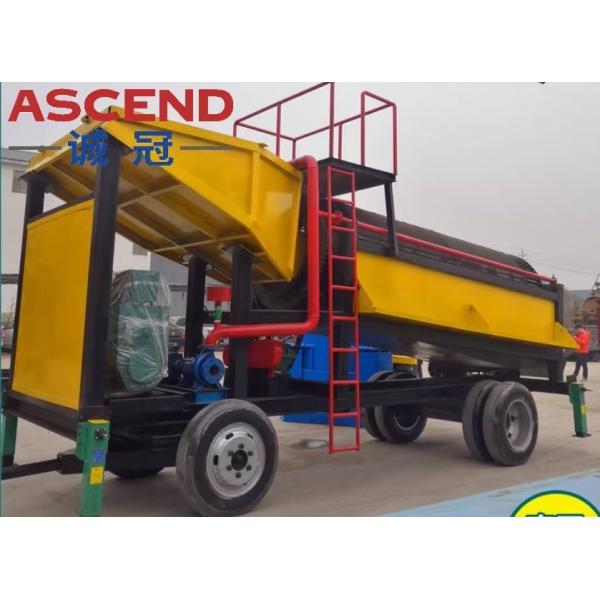 Gold Washing Plant mining machinery for alluvial placer ore with 100 200 tons per hour capacity