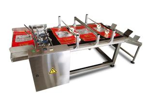 China PLC Control 3mm Double Friction Bag Feeder Machine wholesale