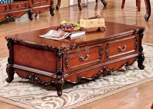 China classic wooden coffee table european style coffee table wholesale