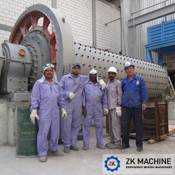 Magnesium Continuous 900X1800 20TPH Ball Mill Grinder