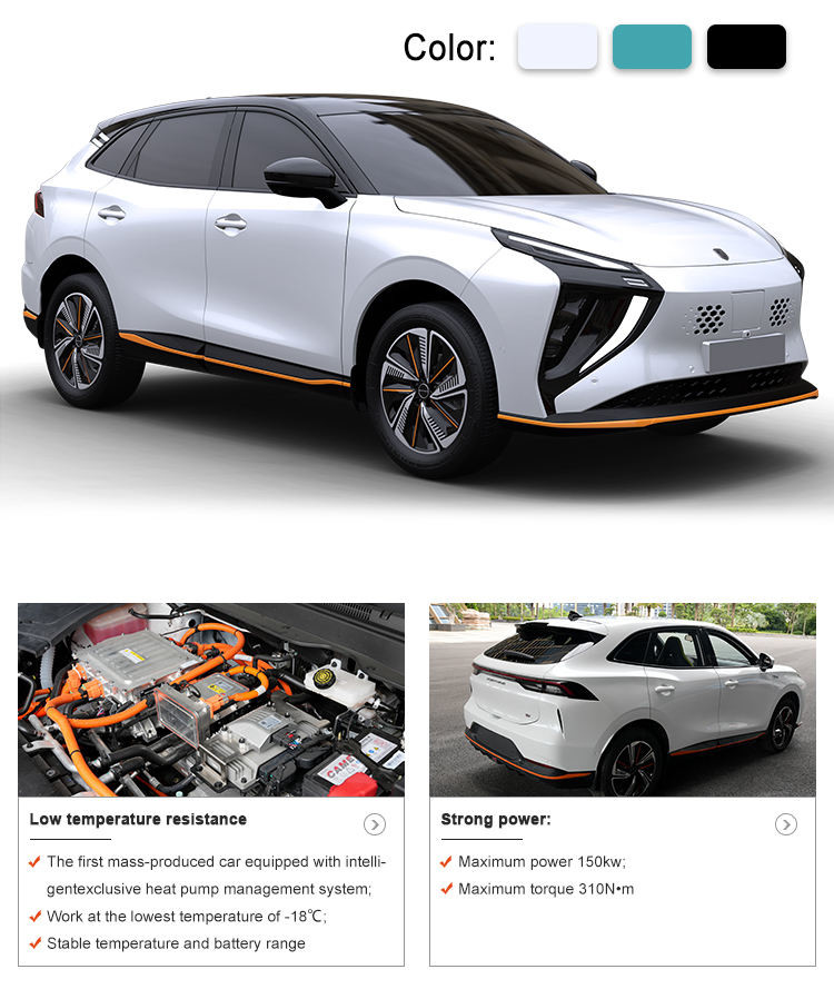 Dongfeng Forthings Electric Vehicles SUV New Energy 600km Long Endurance Range