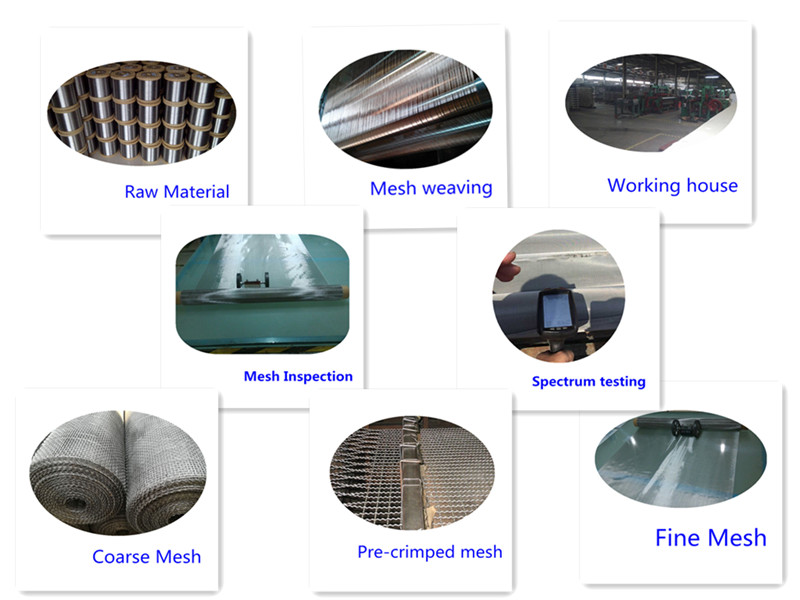 Monel 400 alloy Woven Wire Mesh Screen