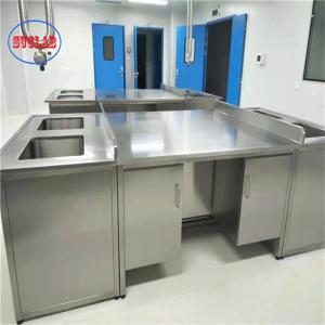 China Bolt Connection Stainless Steel Lab Bench with Modern Style and 1500*750*900MM wholesale