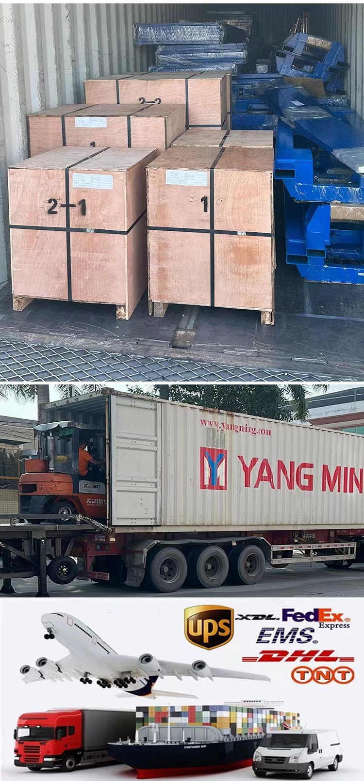 Rail Mounted Cargo Lifts Customizable Height Home Freight Elevator
