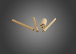 Four Hole Ceramic Insulator Tube , Both Ends Open Magnesium Alloy Tube