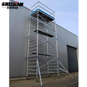 China Aluminium 10m Double Height Cantilever Scaffold Tower wholesale