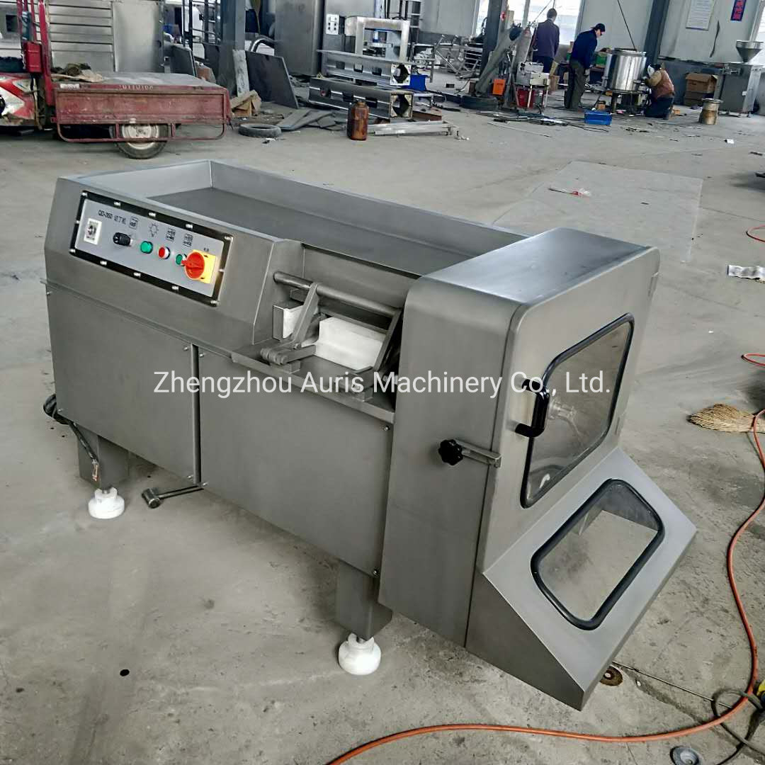 Poultry Frozen Meat Cube Dicer Slicer High Productivity Beef Cutting Machine
