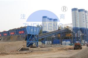 China HZS180 180 M3/H Ready Mix Concrete Plant, Wet Batch Concrete Plant wholesale