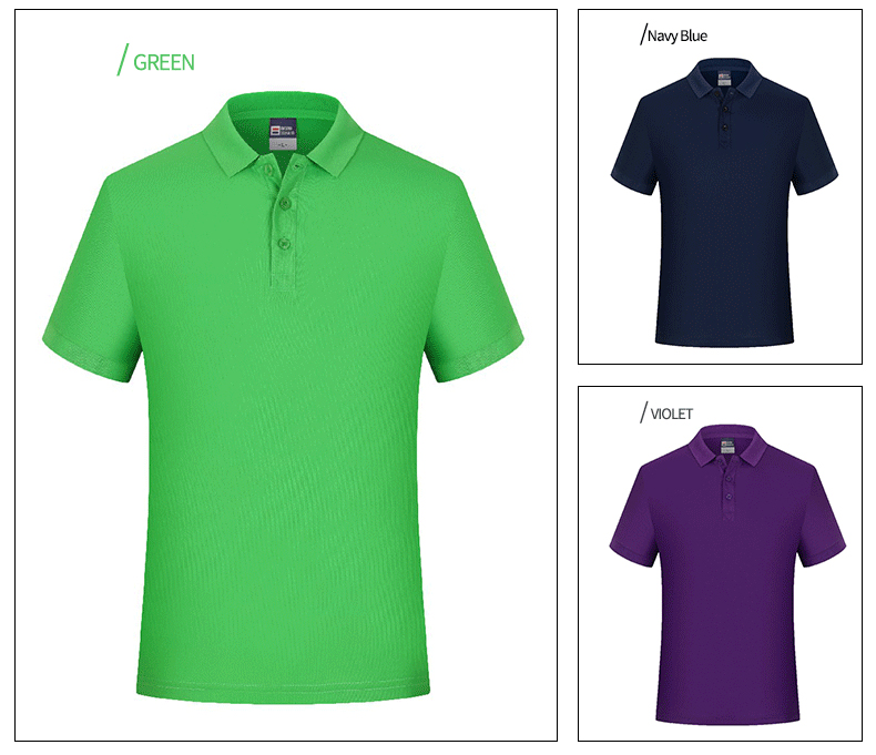 Luxury Sublimation Polo T Shirt for Custom Office Uniforms in Plus Size Knitted Cotton