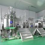 30L-8000L Toothpaste Mixing Machine Vacuum Emulsifier Mixing Tank 0-3000rpm