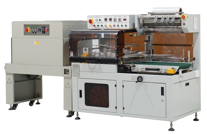 Small Carton PVC Heat Seal Shrink Wrap Machine PE POF Packaging Case Bottles
