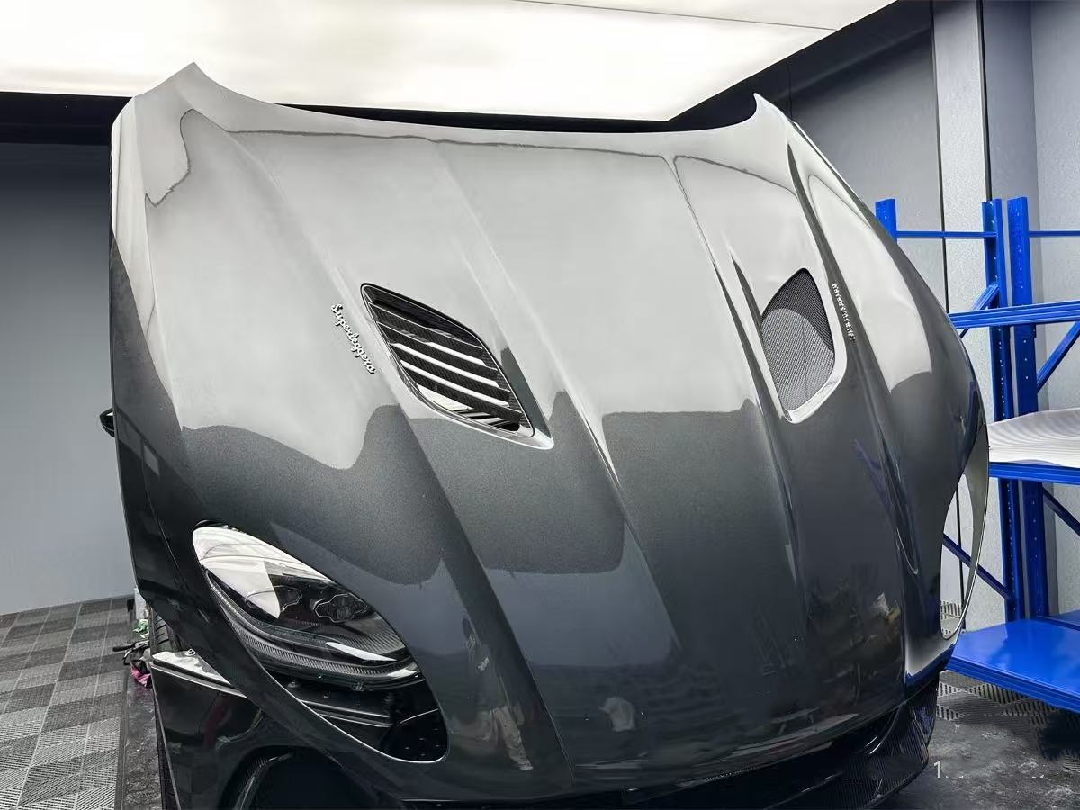 DBS Aston Martin Body Kit White 770 Style Front Spoiler In Car Lip Diffuser