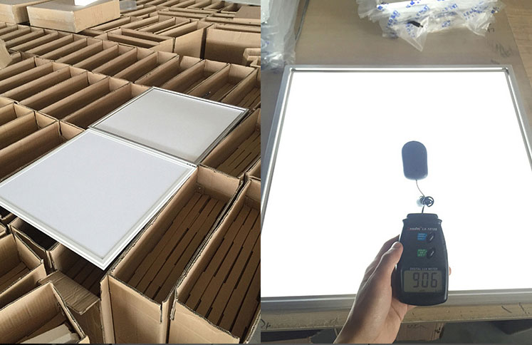 72W Prismatic Back Light LED Ceiling Light 595x595x19 Color Temperature CCT 3000k-6000k