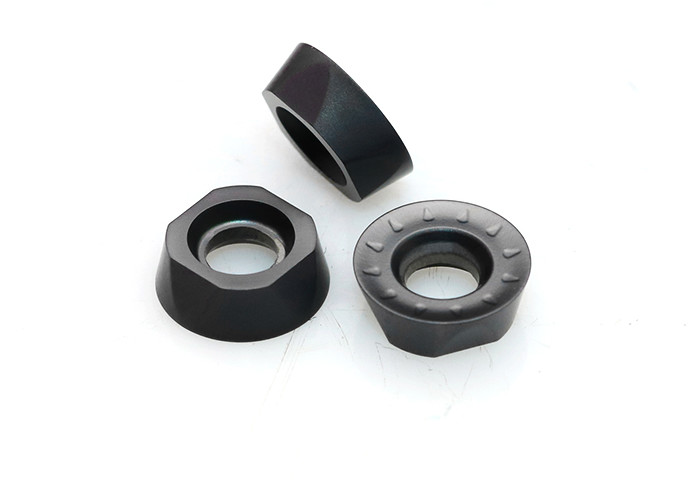 Internal And External Indexable Carbide Inserts RPMT08T2MO For Cast Iron