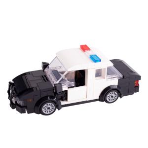 China MOC City Police Department Street View Mini Figures Car Thief Puzzle Assembled Police Car Building Blocks Legoinglys wholesale