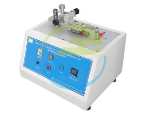 China IEC 60884 Plug Insulation Sleeve Abrasion Tester 30 Cycles/Min 9mm Stroke wholesale