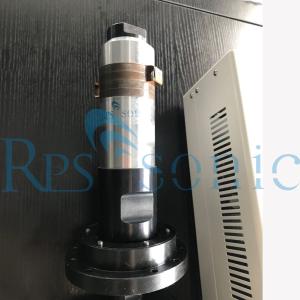 China 2000w Plastic 20khz Ultrasonic Welding Transducer with 4 yellow pzt wholesale