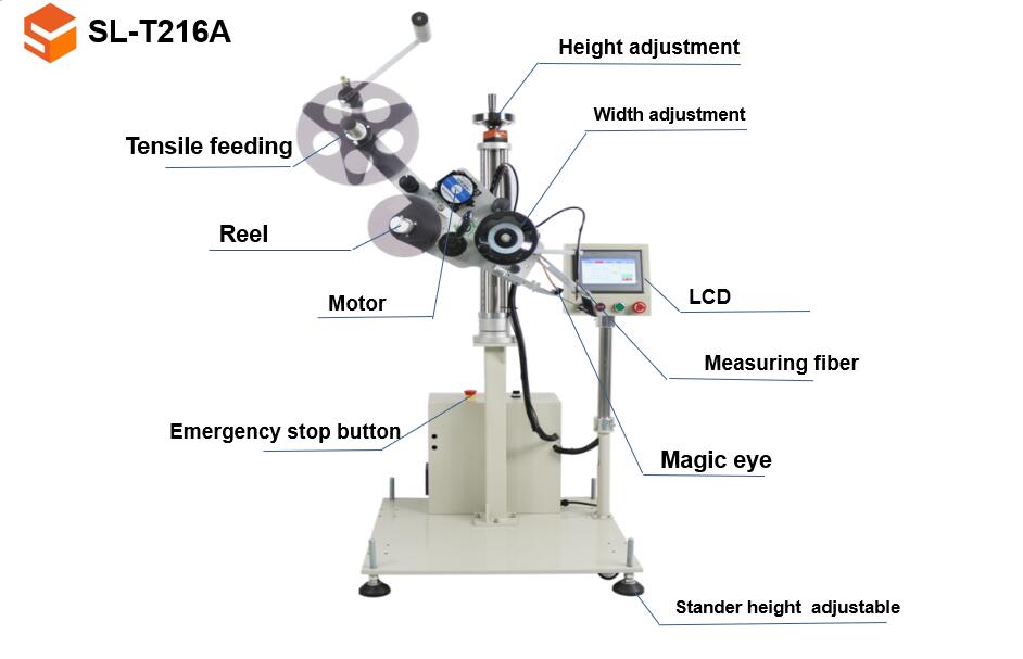 220V Voltage and Condition Small Factories Flat Product Labeling Machine for Labeling