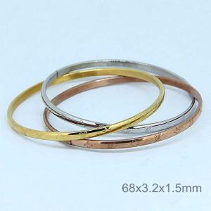 China Top Fashion Super Quality 316L Stainless Steel Bracelet Bangle LBX24 wholesale