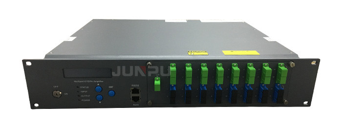 32 Outputs 1550 FTTH Gpon EDFA WDM Optical Amplifier 20dBm -10 ~ +10dbm