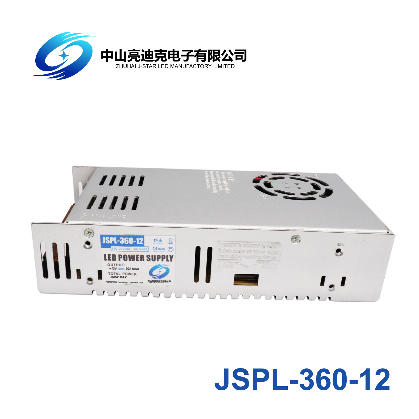 AC To DC 12V LED Switching Power Supply 30A 360W Dimmable Driver