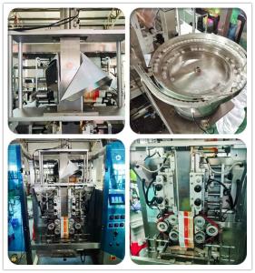 China CE quad stand up pouch filling and bagging sealing machine for flour food powder wholesale