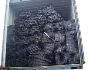 China GB JIS Black Square Tube Thickness 18.5mm Galvanized Square Tube wholesale