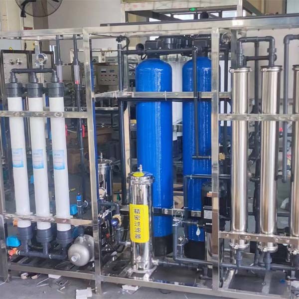 Three Cans Pure Drinking Water Reverse Osmosis Equipment Bipolar Double Stage