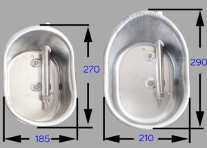 China Automatic Poultry Feeding Equipment Round Pig / Cattle Drinking Bowls wholesale