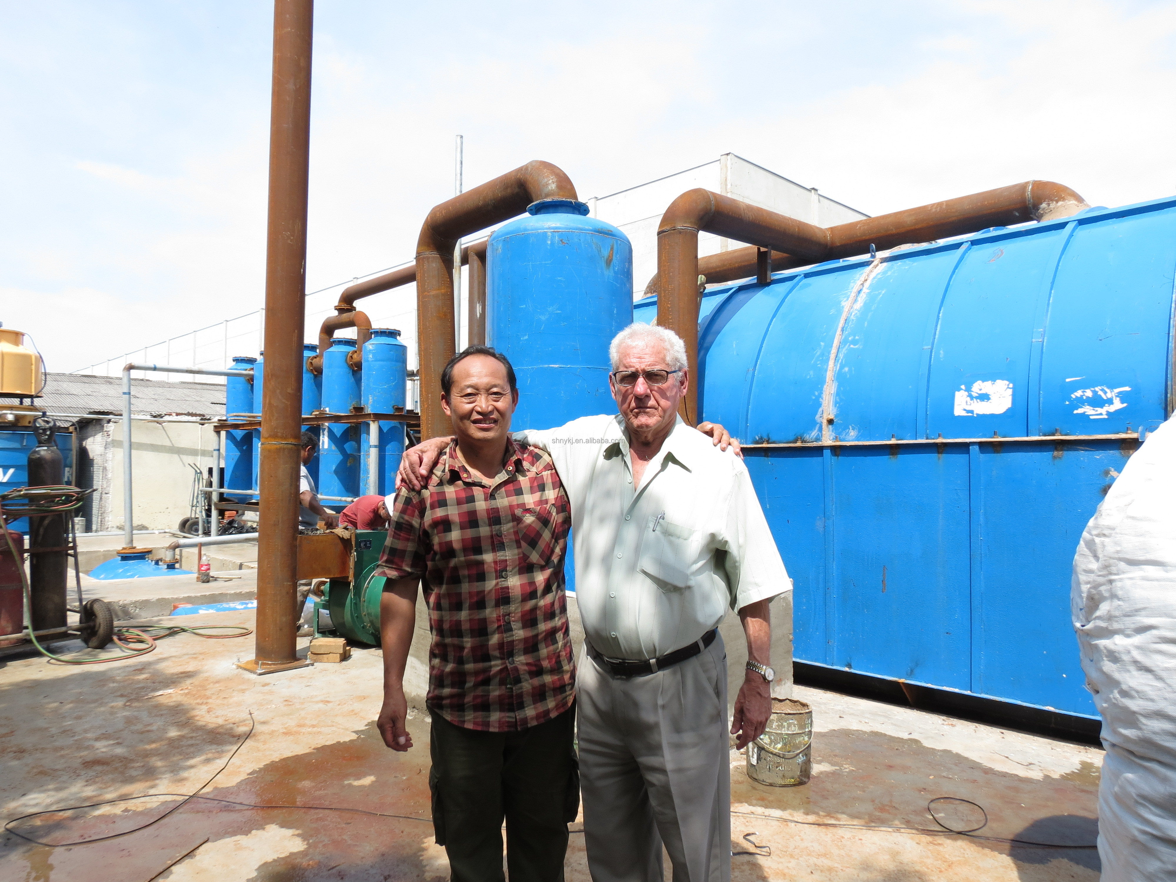 Direct Heating Method Tires to Furnace Oil Machine for Sustainable Production Process