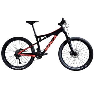 China SAVA Full Suspension Carbon Fiber Mountain Bikes CE certificate wholesale