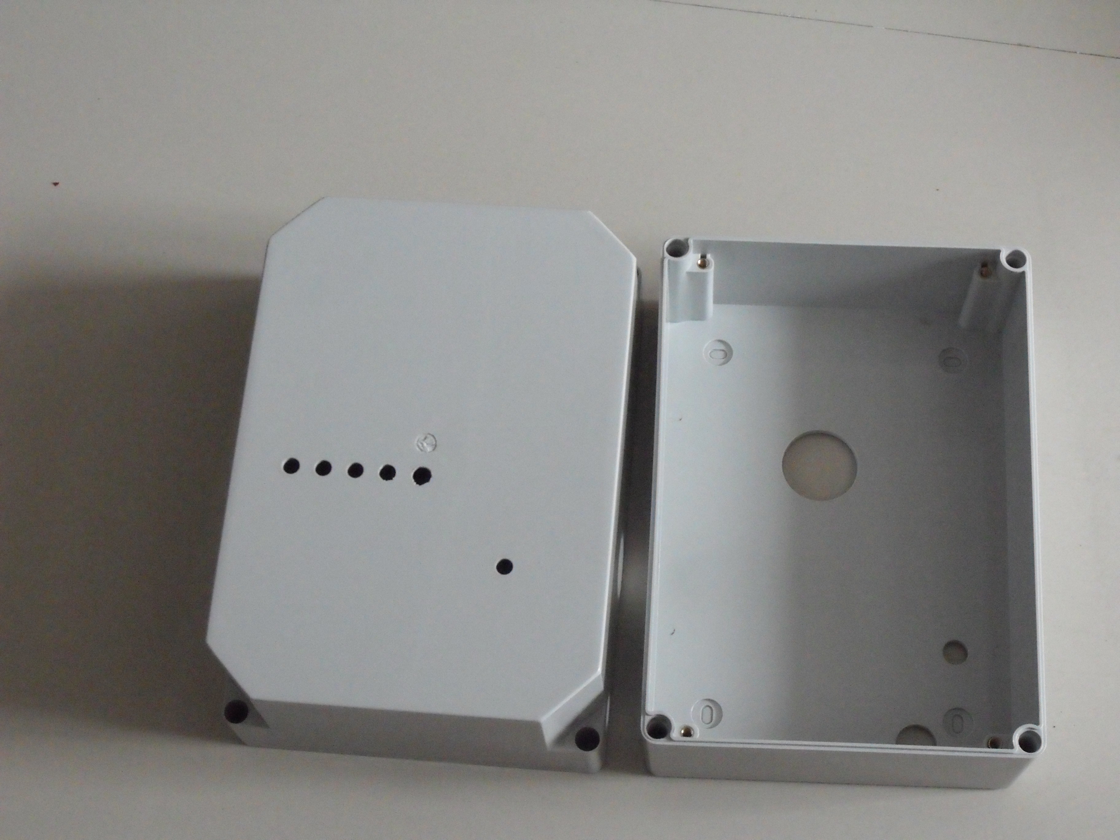 PC Plastic Enclosure Box IP65 High Impact ABS PP Gray