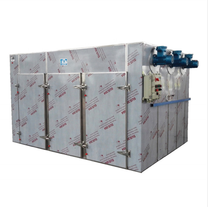 3 Doors 6 Trucks Dried Fish Beans Coffee Cocoa Drying Machine Room CT-C-III