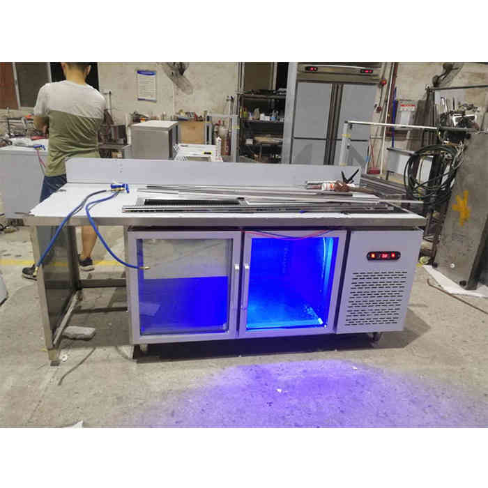 450L 60Hz Commercial Stainless Steel Refrigerator Freezer