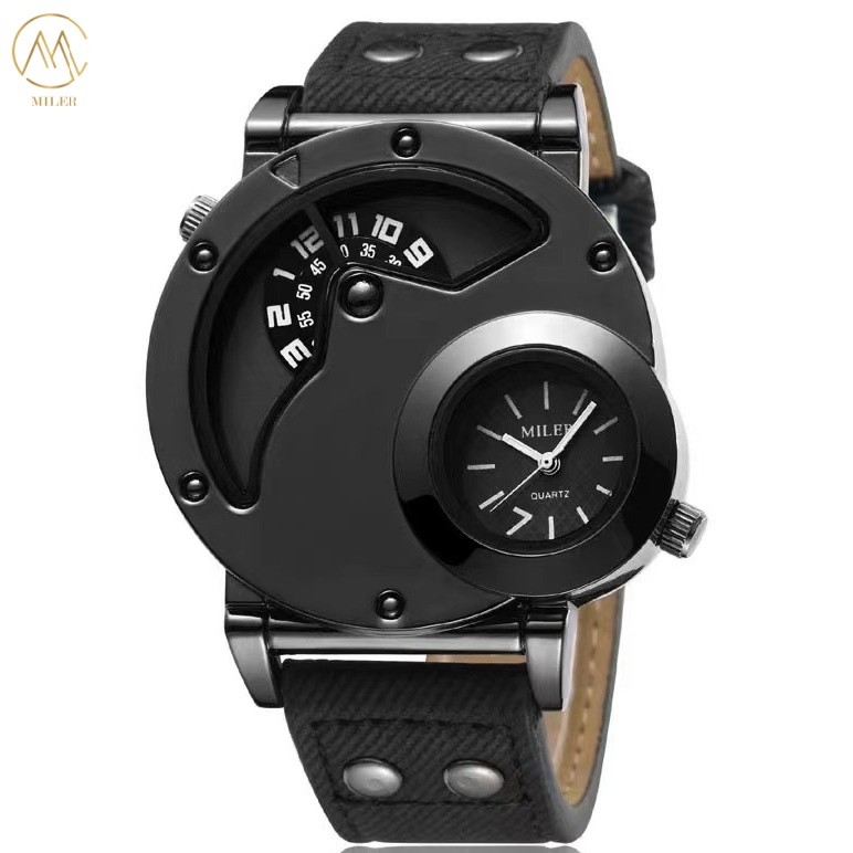 Customized Quartz Wrist Watch With Luminous Hands Band For Men With Long-Lasting Battery Life
