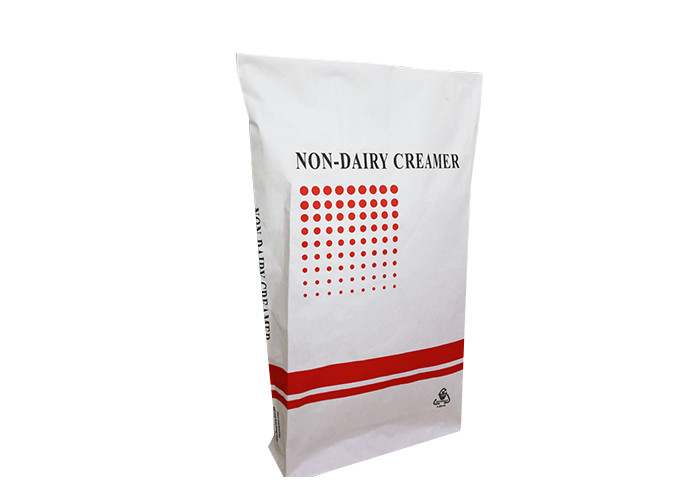 White Or Brown Heat Seal Paper Sack Food Grade Kraft Paper Packaging Bag