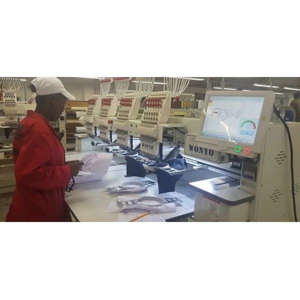 High Precision Computer Barudan Embroidery Machine / 4 Heads Embroidery Machine