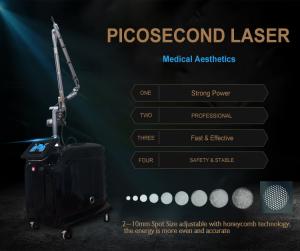China Picosecond 1064 Nm 755nm 532nm Q Switch Tattoo Removal Machine wholesale